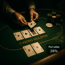 MonacoBet - Live Poker - Evolution Gaming