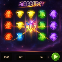 MonacoBet - Starburst Slot Game - NetEnt